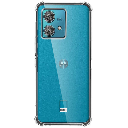 Fodral för Motorola Edge 40 Neo, Techsuit, Stötsäker Klar, Transparent
