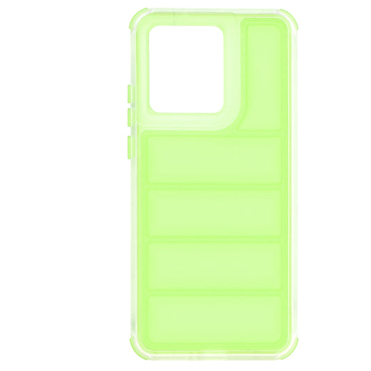 Fodral för Motorola Edge 40 Neo, Techsuit, Wave Shield, Grön