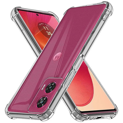 Mobilskal för Motorola Edge 50 Fusion, Techsuit, Stötsäker Klar, Transparent