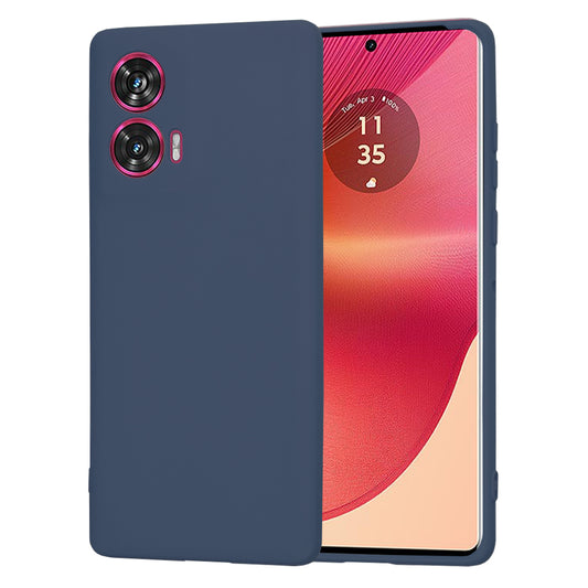 Skyddsfodral för Motorola Edge 50 Fusion, Techsuit, SoftFlex, Marinblå