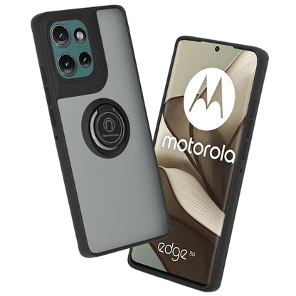 Fodral för Motorola Edge 50, Techsuit, Glinth, Svart