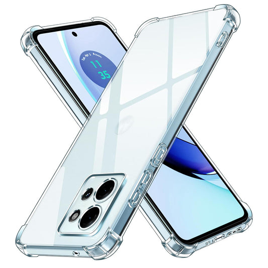 Mobilskal för Motorola Edge 50, Techsuit, Stötsäker Klar, Transparent