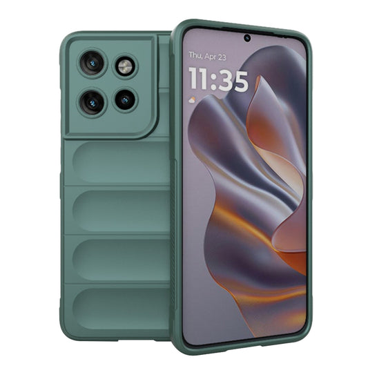 Fodral för Motorola Edge 60 Neo / Edge 50 Neo, Techsuit, Magic Shield, Grön