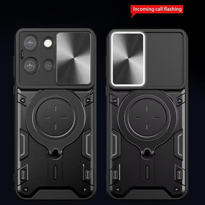 Skyddsfodral för Motorola Edge 70 Fusion, Techsuit, CamGuard Pro, Blå