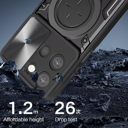 Fodral för Motorola Edge 70 Fusion, Techsuit, CamGuard Pro, Svart