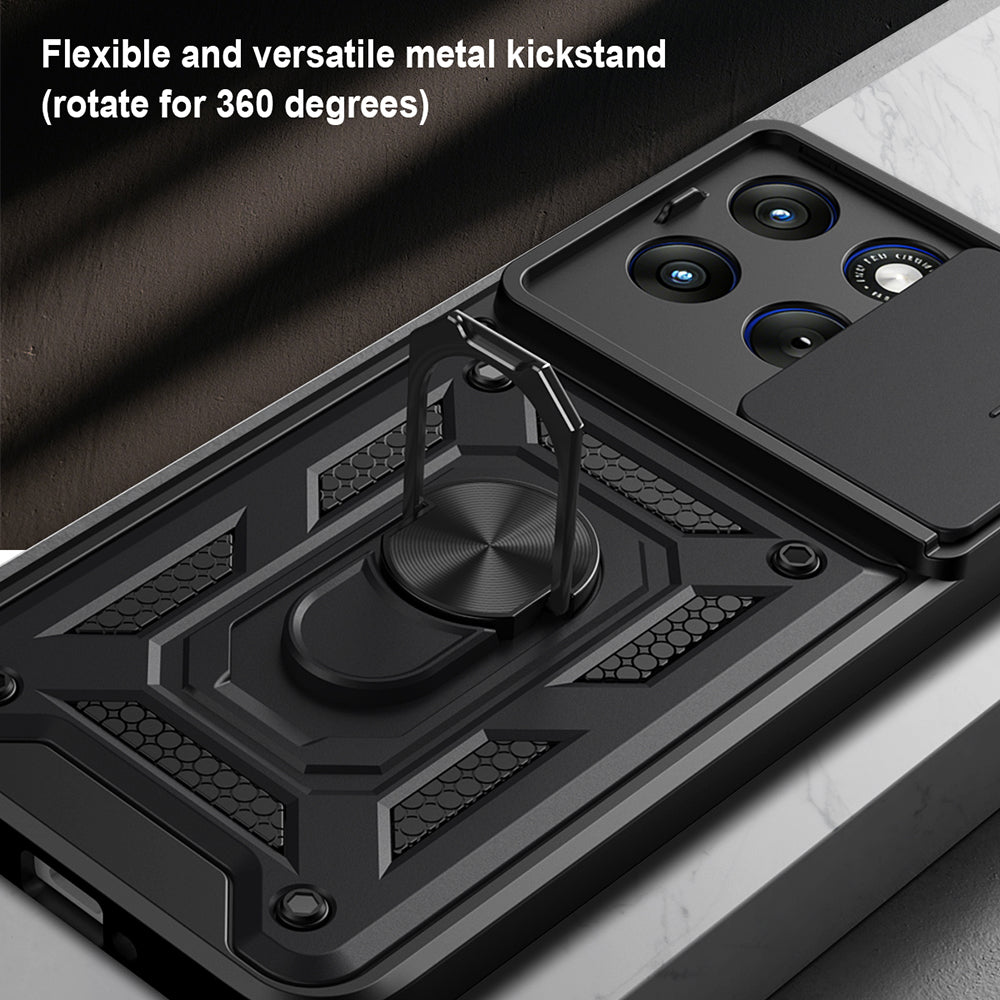 Fodral för Motorola Edge 70 Fusion, Techsuit, CamShield, Grön
