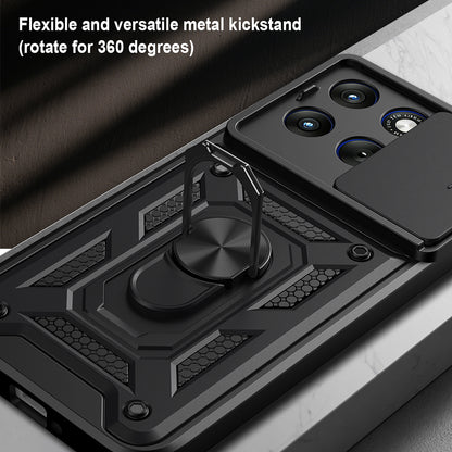 Fodral för Motorola Edge 70 Fusion, Techsuit, CamShield, Grön