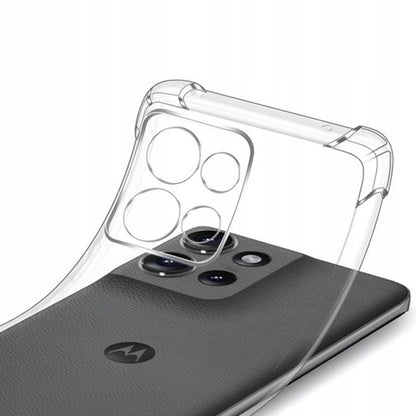 Skyddsfodral för Motorola Edge 70 Fusion, Techsuit, Shockproof Clear, Transparent