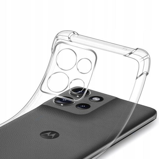 Skyddsfodral för Motorola Edge 70 Fusion, Techsuit, Shockproof Clear, Transparent