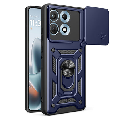 Fodral för Motorola Edge 70 Max, Techsuit, CamShield, Blå