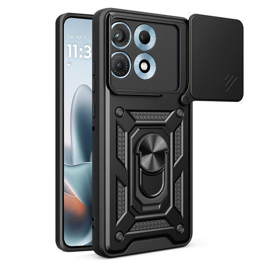 Fodral för Motorola Edge 70 Max, Techsuit, CamShield, Svart