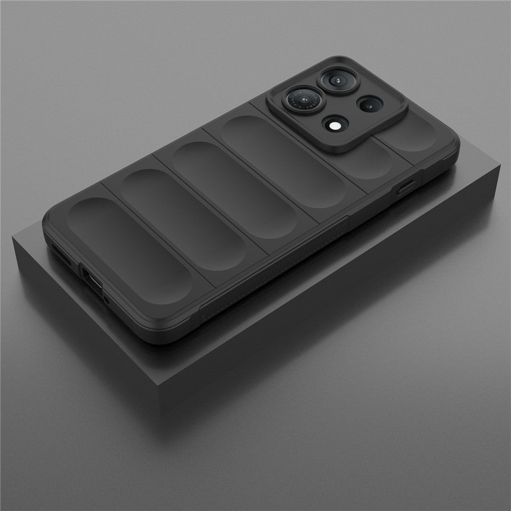 Fodral för Motorola Edge 70 Max, Techsuit, Magic Shield, Svart