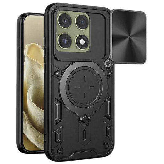 Fodral för Motorola Edge 70 Pro, Techsuit, CamGuard Pro, Svart
