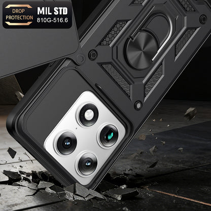 Skyddsfodral för Motorola Edge 70 Ultra / Signature, Techsuit, CamShield, Svart