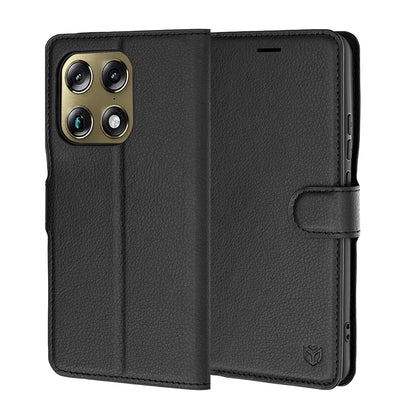 Fodral för Motorola Edge 70 Ultra / Signature, Techsuit, Leather Folio, Svart