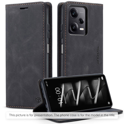 Fodral för Motorola Moto E15 / G05, Techsuit, Confy, Svart