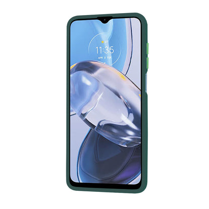 Fodral för Motorola Moto E22i / E22, Techsuit, HaloFrost, Grön