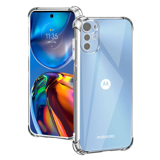 Fodral för Motorola Moto E32s / E32 / G22, Techsuit, Stötsäker Klar, Transparent