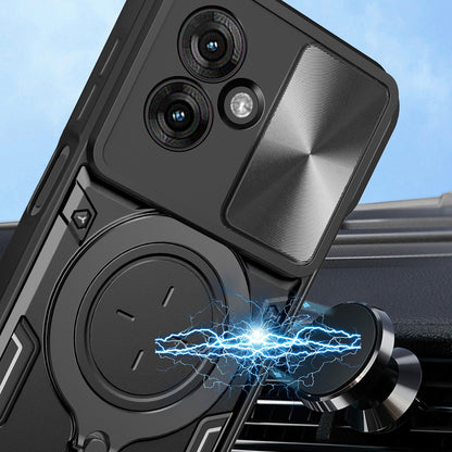 Skyddsfodral för Motorola Moto G06, Techsuit, CamGuard Pro, Svart