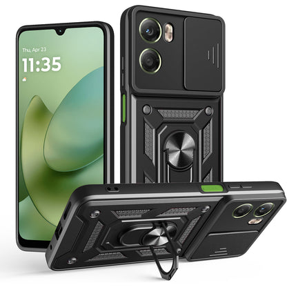 Skyddsfodral för Motorola Moto G06, Techsuit, CamShield, Svart