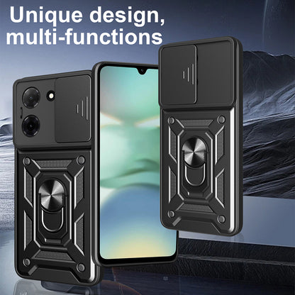 Skyddsfodral för Motorola Moto G06, Techsuit, CamShield, Svart