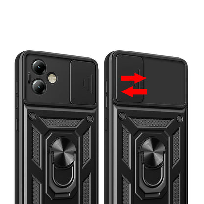 Fodral för Motorola Moto G14, Techsuit, CamShield, Blå