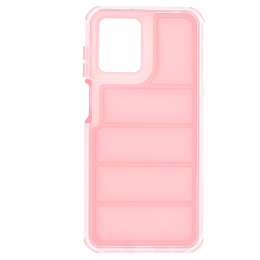 Fodral för Motorola Moto G14, Techsuit, Wave Shield, Rosa