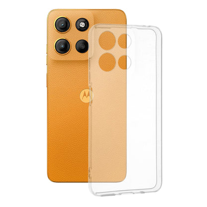 Fodral för Motorola Moto G15 / G15 Power, Techsuit, Klar, Transparent