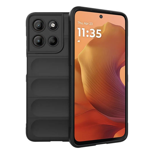 Fodral för Motorola Moto G15 / G15 Power, Techsuit, Magic Shield, Svart