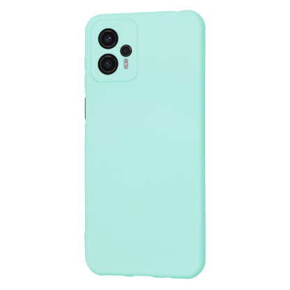 Fodral för Motorola Moto G23, Techsuit, SoftFlex, Turkos