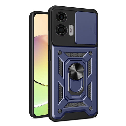 Fodral för Motorola Moto G24 Power, Techsuit, CamShield, Blå