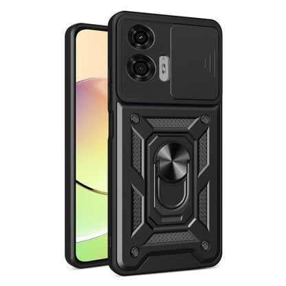 Fodral för Motorola Moto G24 Power, Techsuit, CamShield, Svart