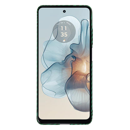Fodral för Motorola Moto G24 Power, Techsuit, Carbonite FiberShell, Grön