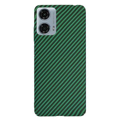 Fodral för Motorola Moto G24 Power, Techsuit, Carbonite FiberShell, Grön