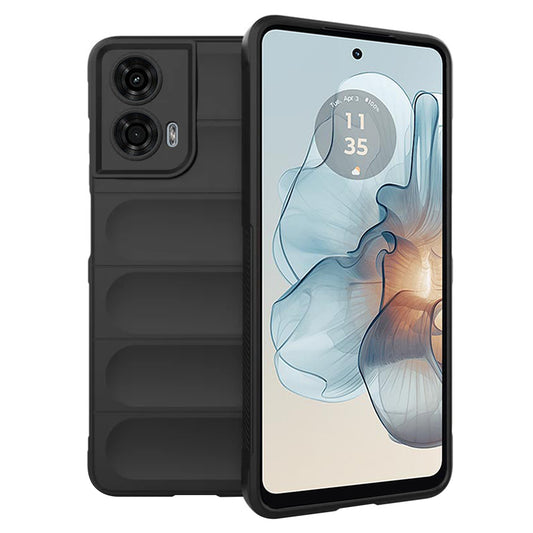 Fodral för Motorola Moto G24 Power, Techsuit, Magic Shield, Svart