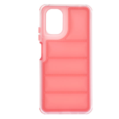 Fodral för Motorola Moto G24 Power, Techsuit, Wave Shield, Röd