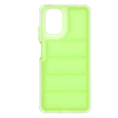 Fodral för Motorola Moto G24 Power, Techsuit, Wave Shield, Grön