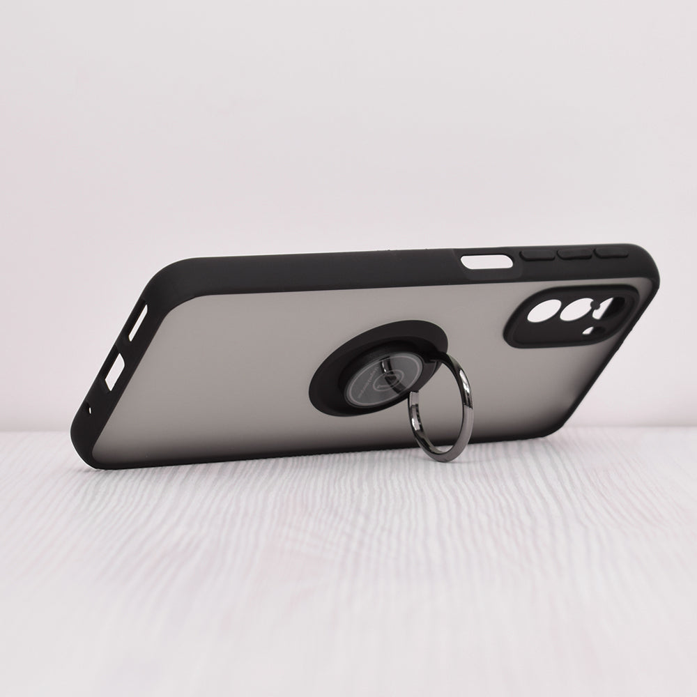 Fodral för Motorola Moto G31 / G41, Techsuit, Glinth, Svart