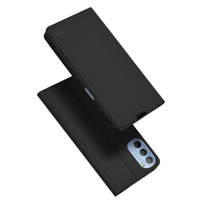 Fodral för Motorola Moto G31 / G41, Techsuit, Magskin Book, Svart
