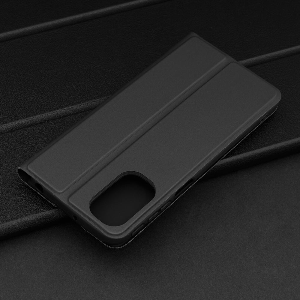 Fodral för Motorola Moto G31 / G41, Techsuit, Magskin Book, Svart