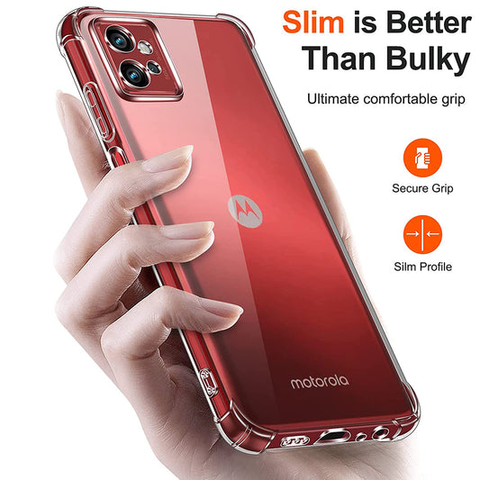 Mobilskal för Motorola Moto G32, Techsuit, Stötsäker Klar, Transparent