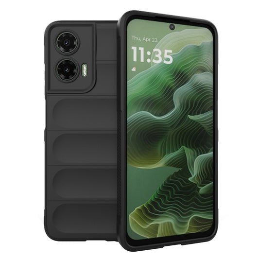Fodral för Motorola Moto G35, Techsuit, Magic Shield, Svart
