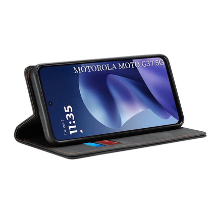 Fodral för Motorola Moto G47 / G37 Power / G37, Techsuit, Confy, Svart