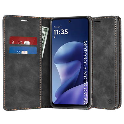 Fodral för Motorola Moto G47 / G37 Power / G37, Techsuit, Confy, Svart