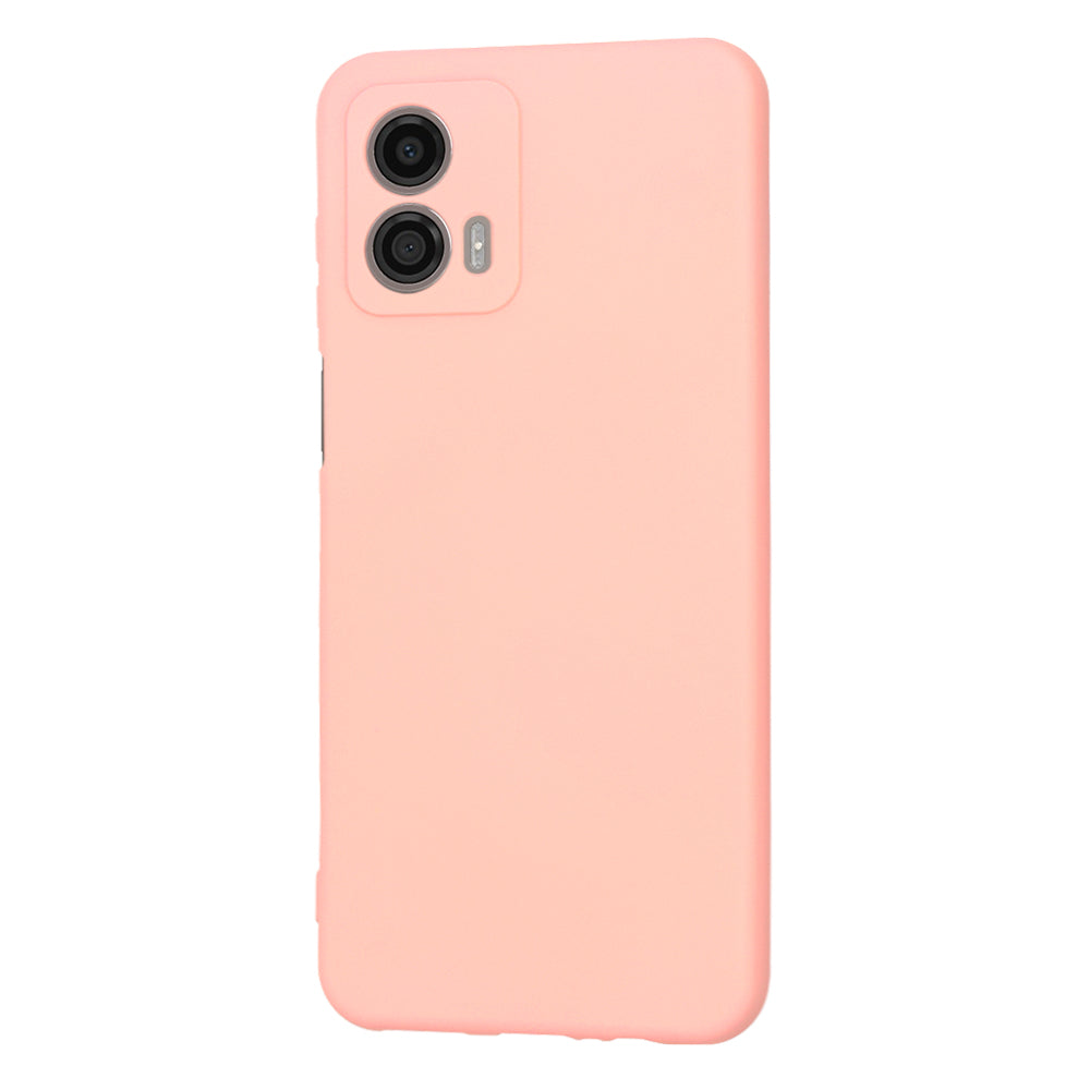 Case for Motorola Moto G53, Techsuit, SoftFlex, Light Pink