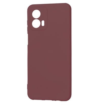 Fodral för Motorola Moto G53, Techsuit, SoftFlex, Vinröd