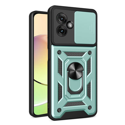Fodral för Motorola Moto G55, Techsuit, CamShield, Grön