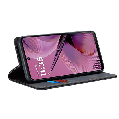 Fodral för Motorola Moto G55, Techsuit, Confy, Svart