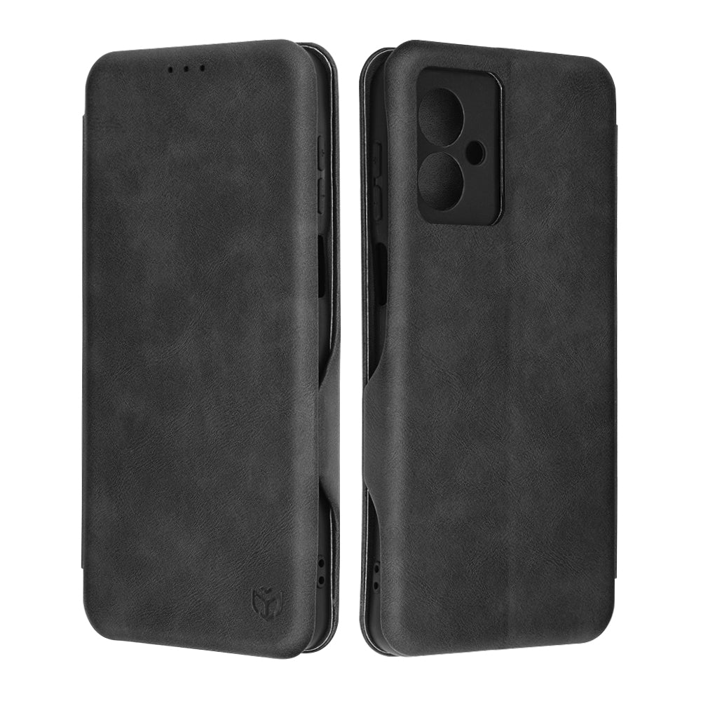 Fodral för Motorola Moto G55, Techsuit, Safe Wallet Plus, Svart