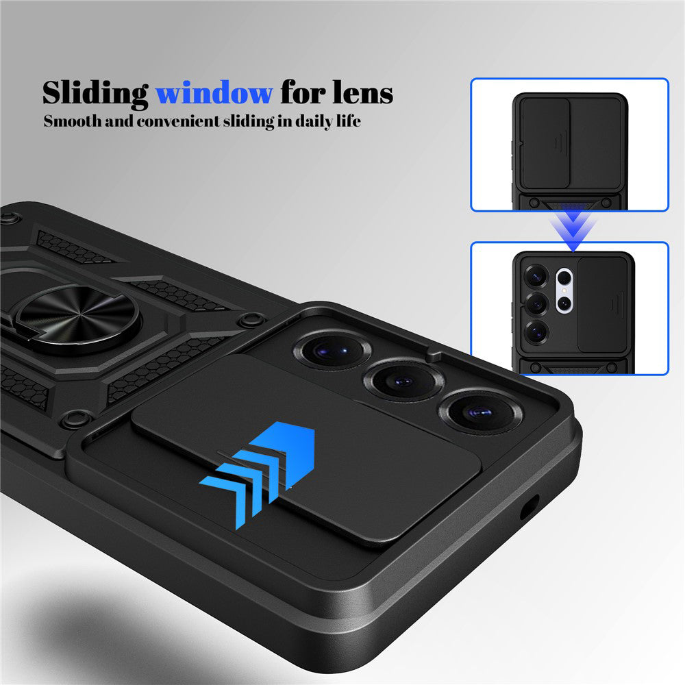 Skyddsfodral för Motorola Moto G67 Power / G57 Power, Techsuit, CamShield, Blå